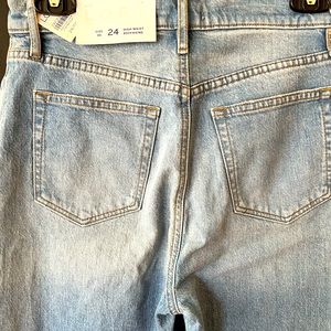 Loft NWT High Waist Boyfriend Jeans Size 00/24